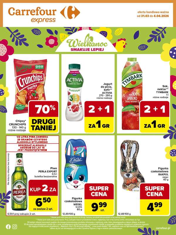 Carrefour Express - gazetka promocyjna Gazetka Express od wtorku 31.03 do soboty 04.04 - strona 2