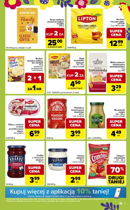 Carrefour Express - gazetka promocyjna Gazetka Express od wtorku 31.03 do soboty 04.04 - strona 3