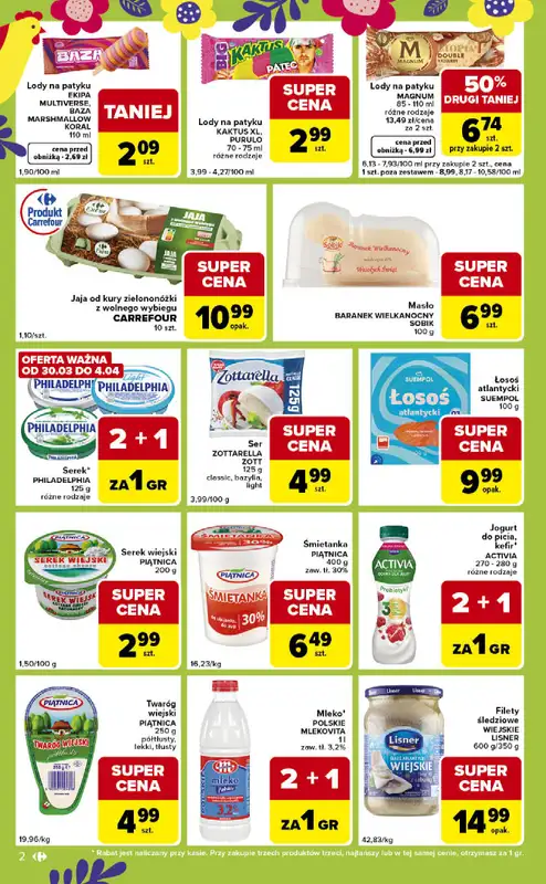 Carrefour Express - gazetka promocyjna Gazetka Express od wtorku 31.03 do soboty 04.04 - strona 2
