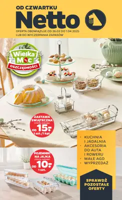 Netto - gazetka promocyjna Inspiracje tygodnia Netto od czwartku 26.03 do środy 01.04