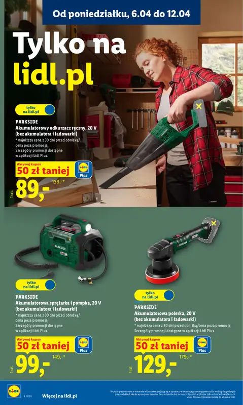 Lidl - gazetka promocyjna Katalog od wtorku 07.04 do soboty 11.04 - strona 33