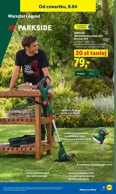 Lidl - gazetka promocyjna Katalog od wtorku 07.04 do soboty 11.04 - strona 39
