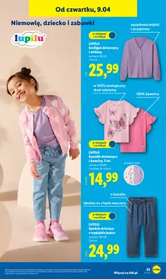 Lidl - gazetka promocyjna Katalog od wtorku 07.04 do soboty 11.04 - strona 25