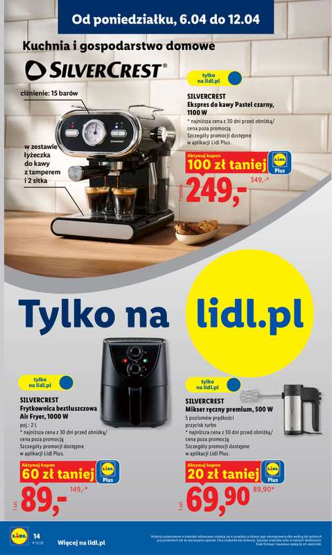 Lidl - gazetka promocyjna Katalog od wtorku 07.04 do soboty 11.04 - strona 16