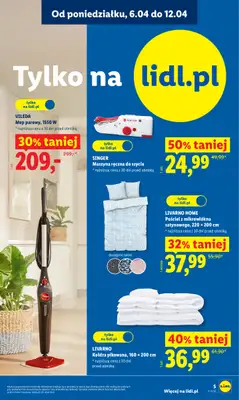 Lidl - gazetka promocyjna Katalog od wtorku 07.04 do soboty 11.04 - strona 5
