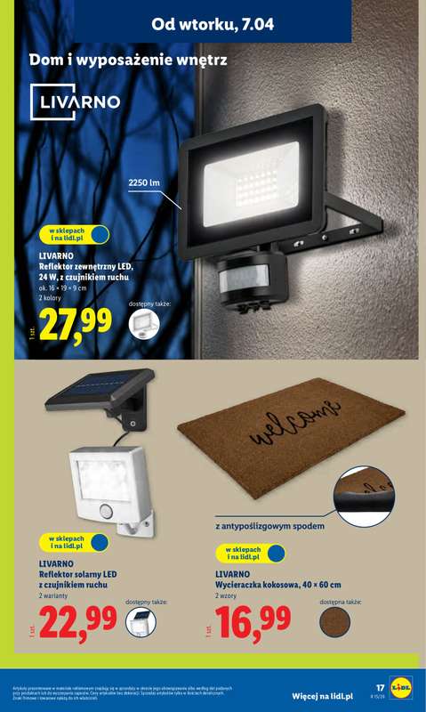 Lidl - gazetka promocyjna Katalog od wtorku 07.04 do soboty 11.04 - strona 19