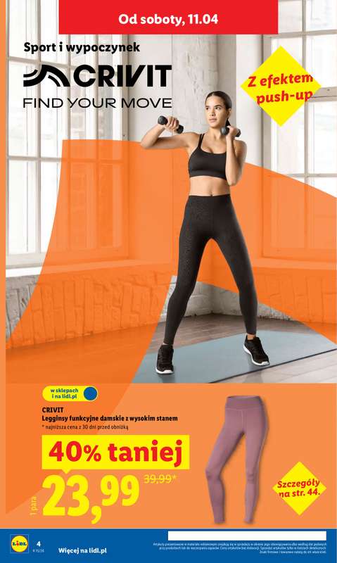Lidl - gazetka promocyjna Katalog od wtorku 07.04 do soboty 11.04 - strona 4