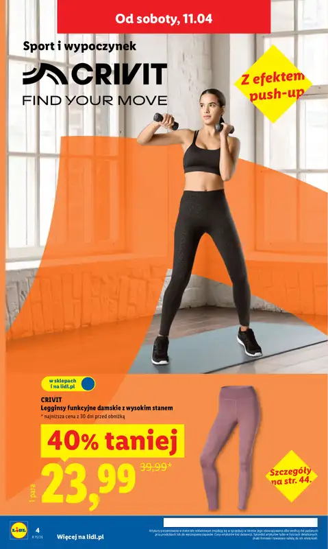 Lidl - gazetka promocyjna Katalog od wtorku 07.04 do soboty 11.04 - strona 4
