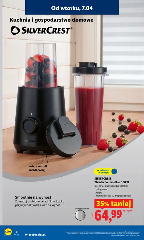 Lidl - gazetka promocyjna Katalog od wtorku 07.04 do soboty 11.04 - strona 10