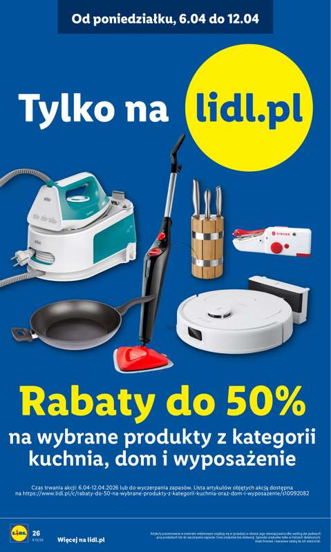 Lidl - gazetka promocyjna Katalog od wtorku 07.04 do soboty 11.04 - strona 6