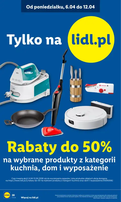 Lidl - gazetka promocyjna Katalog od wtorku 07.04 do soboty 11.04 - strona 6