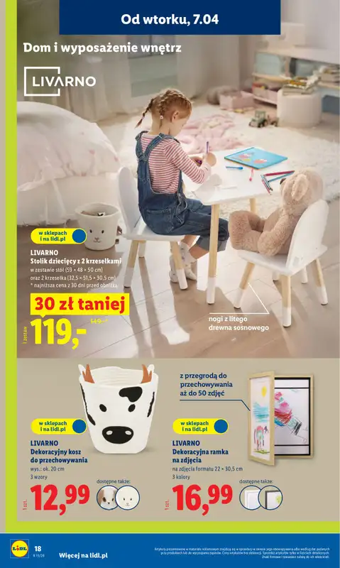 Lidl - gazetka promocyjna Katalog od wtorku 07.04 do soboty 11.04 - strona 20