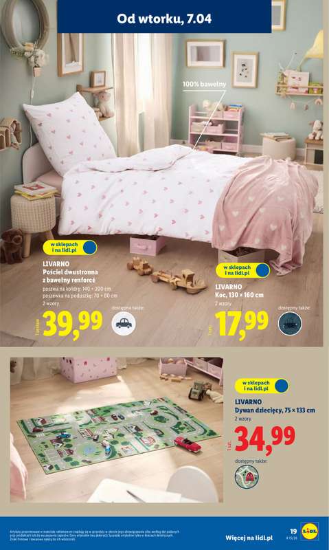 Lidl - gazetka promocyjna Katalog od wtorku 07.04 do soboty 11.04 - strona 21