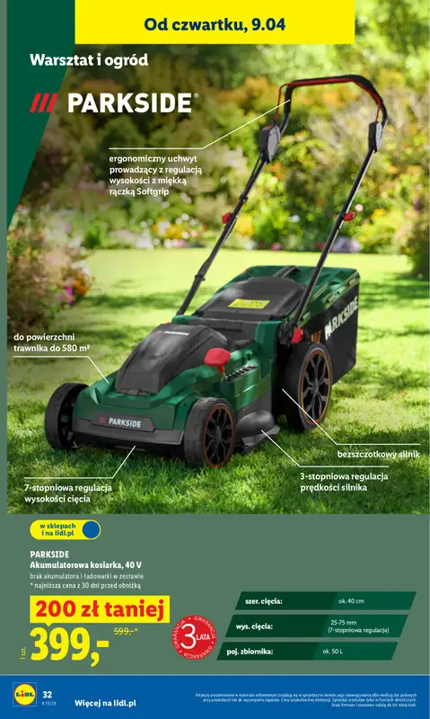 Lidl - gazetka promocyjna Katalog od wtorku 07.04 do soboty 11.04 - strona 40