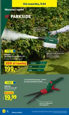 Lidl - gazetka promocyjna Katalog od wtorku 07.04 do soboty 11.04 - strona 44