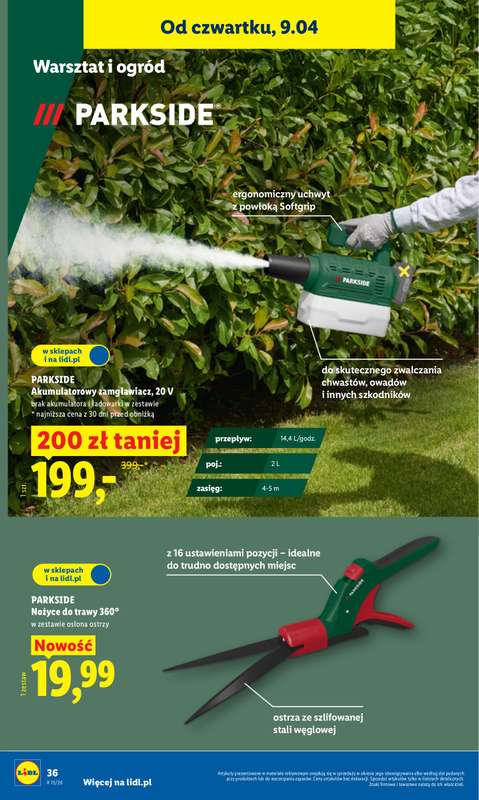 Lidl - gazetka promocyjna Katalog od wtorku 07.04 do soboty 11.04 - strona 44