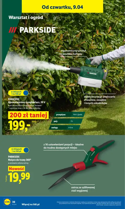 Lidl - gazetka promocyjna Katalog od wtorku 07.04 do soboty 11.04 - strona 44