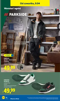 Lidl - gazetka promocyjna Katalog od wtorku 07.04 do soboty 11.04 - strona 50