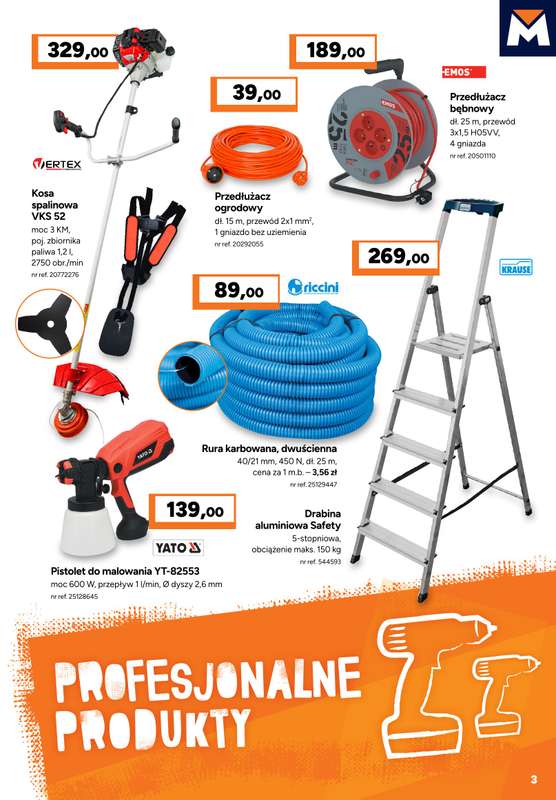 Bricoman - gazetka promocyjna Gazetka od poniedziałku 30.03 do niedzieli 26.04 - strona 3
