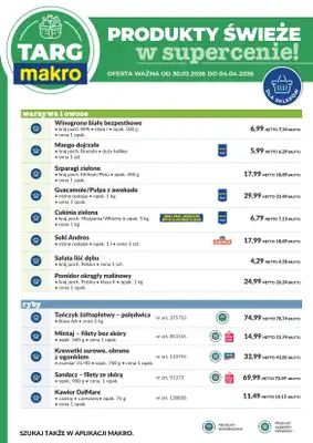 Makro - gazetka promocyjna Targ MAKRO - oferta świeża w super cenach! od poniedziałku 30.03 do soboty 04.04 - strona 6