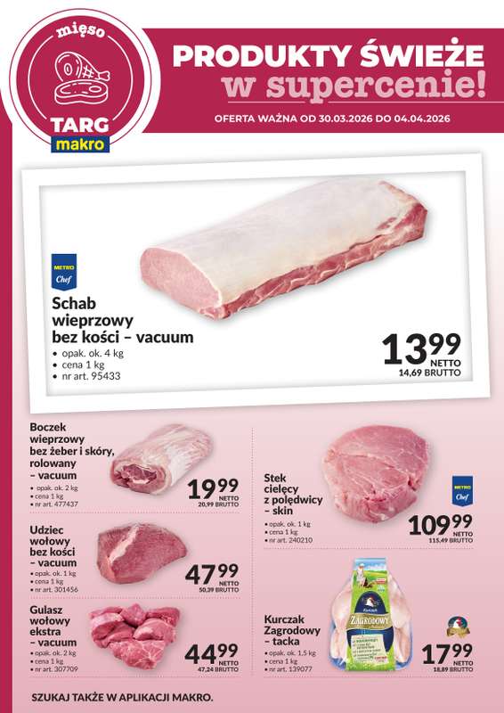 Makro - gazetka promocyjna Targ MAKRO - oferta świeża w super cenach! od poniedziałku 30.03 do soboty 04.04 - strona 2