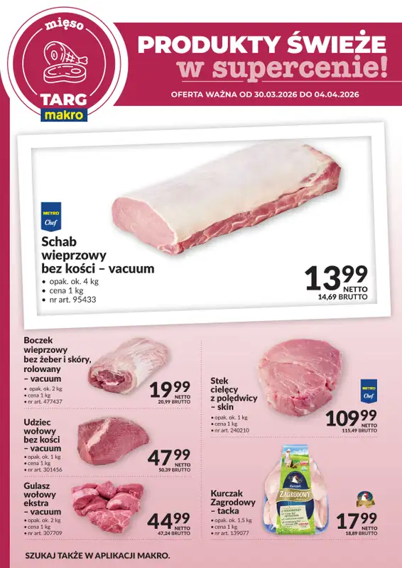 Makro - gazetka promocyjna Targ MAKRO - oferta świeża w super cenach!   - strona 2