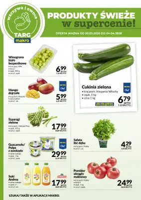 Makro - gazetka promocyjna Targ MAKRO - oferta świeża w super cenach! od poniedziałku 30.03 do soboty 04.04 - strona 5