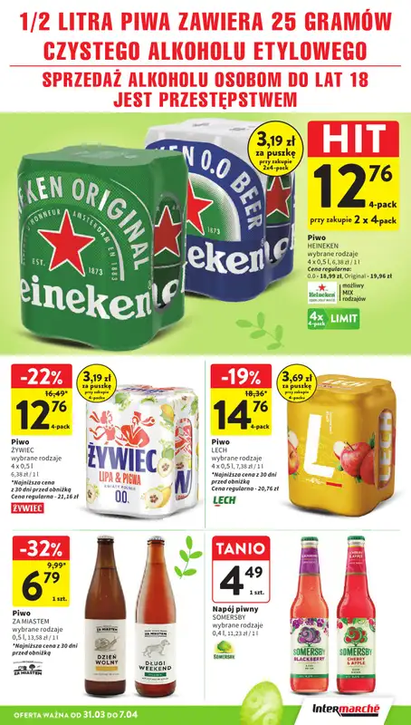 Intermarche - gazetka promocyjna Gazetka od wtorku 31.03 do wtorku 07.04 - strona 41