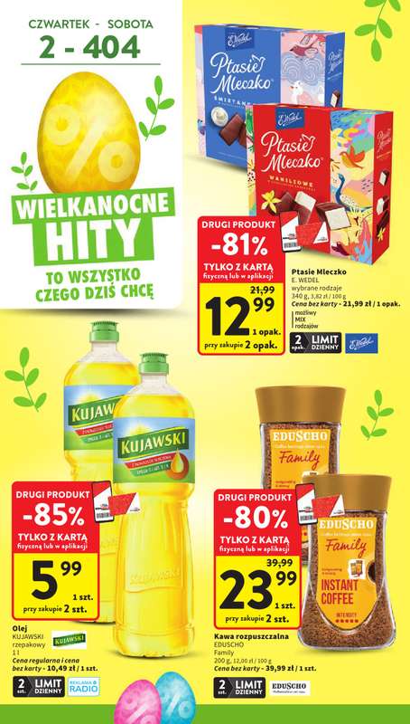 Intermarche - gazetka promocyjna Gazetka od wtorku 31.03 do wtorku 07.04 - strona 4
