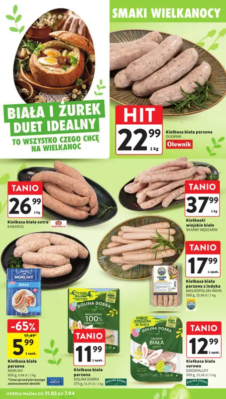 Intermarche - gazetka promocyjna Gazetka od wtorku 31.03 do wtorku 07.04 - strona 14