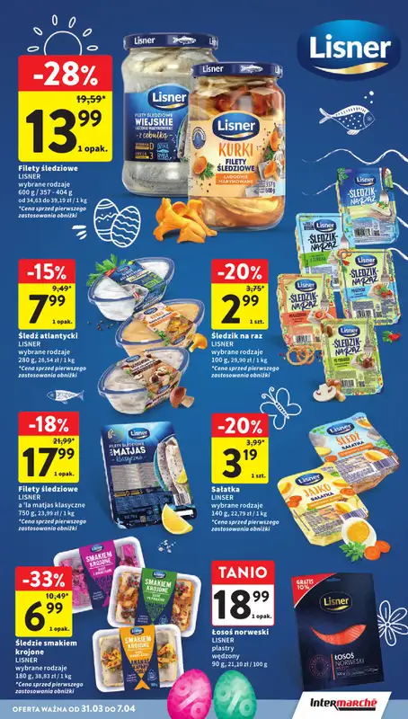 Intermarche - gazetka promocyjna Gazetka od wtorku 31.03 do wtorku 07.04 - strona 31