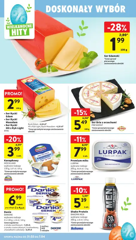 Intermarche - gazetka promocyjna Gazetka od wtorku 31.03 do wtorku 07.04 - strona 28