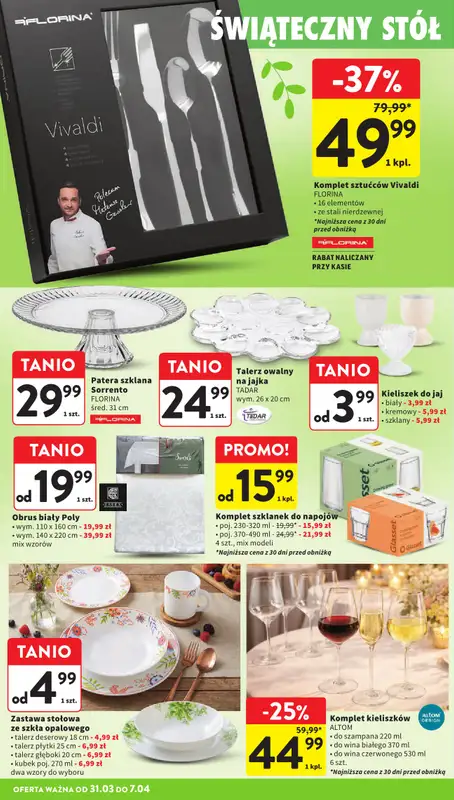 Intermarche - gazetka promocyjna Gazetka od wtorku 31.03 do wtorku 07.04 - strona 46
