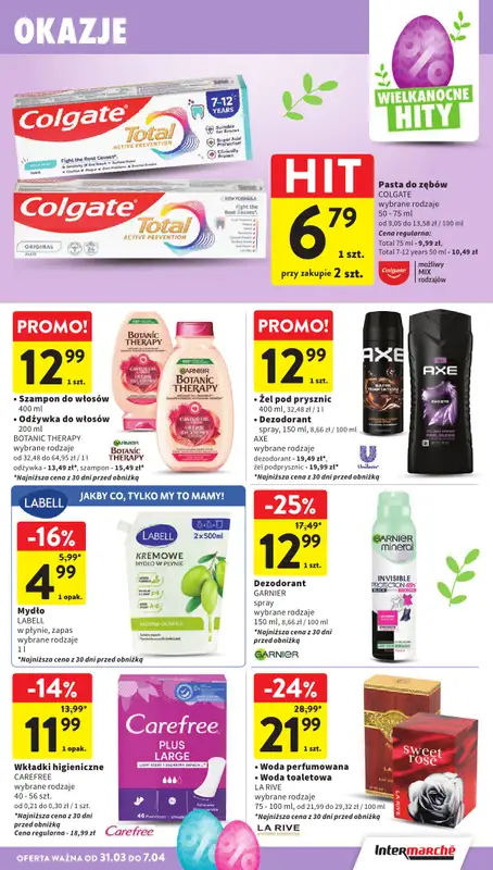 Intermarche - gazetka promocyjna Gazetka od wtorku 31.03 do wtorku 07.04 - strona 43