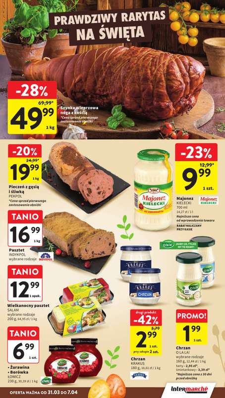 Intermarche - gazetka promocyjna Gazetka od wtorku 31.03 do wtorku 07.04 - strona 19