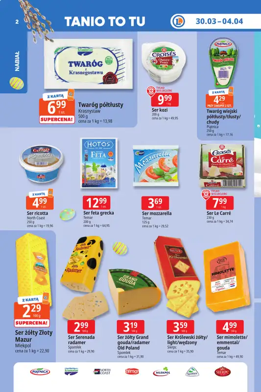 Leclerc - gazetka promocyjna Oferta E.Leclerc I Tanio to tu!   - strona 2