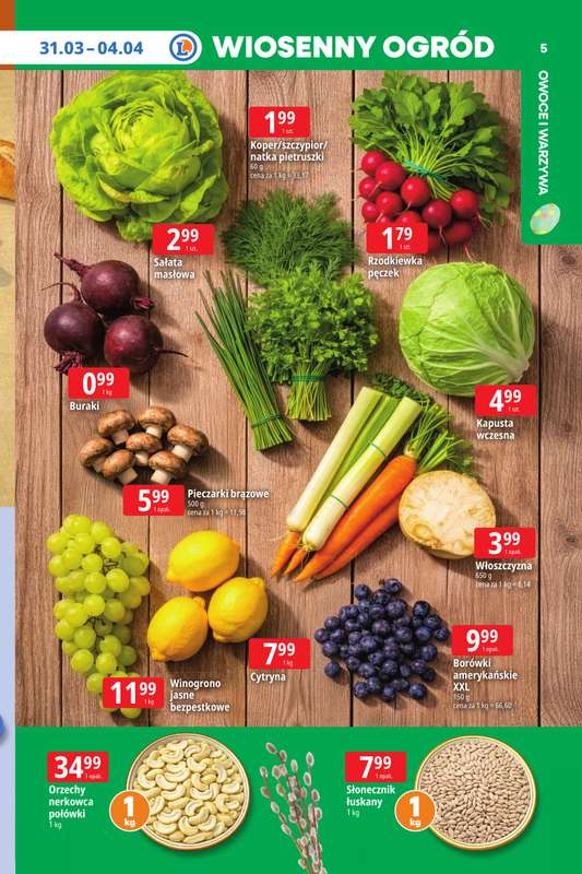 Leclerc - gazetka promocyjna Oferta E.Leclerc I Tanio to tu! od poniedziałku 30.03 do soboty 04.04 - strona 5
