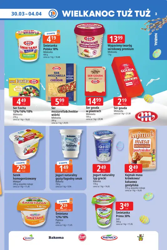 Leclerc - gazetka promocyjna Oferta E.Leclerc I Tanio to tu!   - strona 3