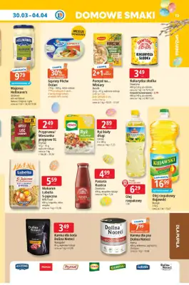 Leclerc - gazetka promocyjna Oferta E.Leclerc I Tanio to tu! od poniedziałku 30.03 do soboty 04.04 - strona 13