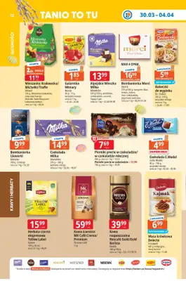 Leclerc - gazetka promocyjna Oferta E.Leclerc I Tanio to tu! od poniedziałku 30.03 do soboty 04.04 - strona 12