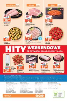 Leclerc - gazetka promocyjna Oferta E.Leclerc I Tanio to tu! od poniedziałku 30.03 do soboty 04.04 - strona 16