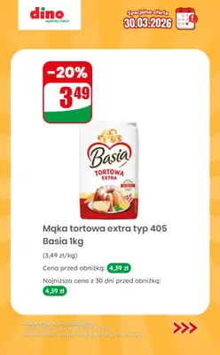 Dino - gazetka promocyjna Specjalna oferta na 30.03.2026 - promocje spoza gazetki od poniedziałku 30.03 do poniedziałku 30.03 - strona 7