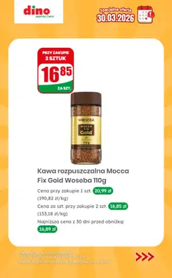 Dino - gazetka promocyjna Specjalna oferta na 30.03.2026 - promocje spoza gazetki od poniedziałku 30.03 do poniedziałku 30.03 - strona 4