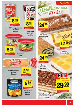 Gram Market - gazetka promocyjna Gazetka od środy 01.04 do wtorku 07.04 - strona 10