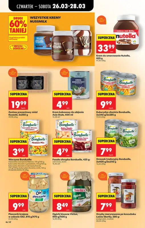 Biedronka - gazetka promocyjna Od czwartku od czwartku 26.03 do wtorku 31.03 - strona 68