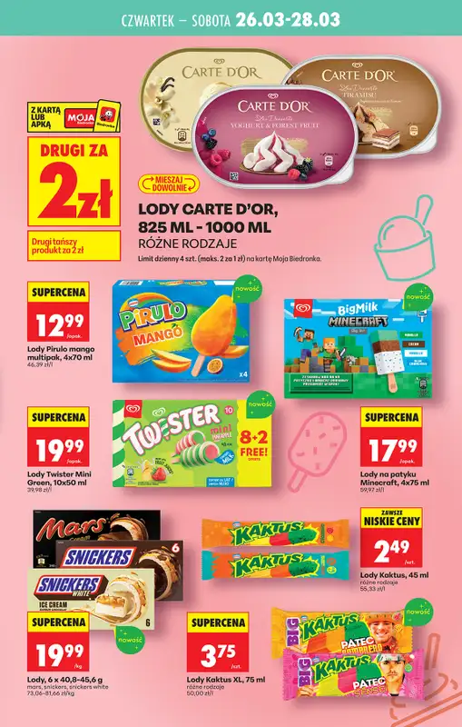 Biedronka - gazetka promocyjna Od czwartku od czwartku 26.03 do wtorku 31.03 - strona 61