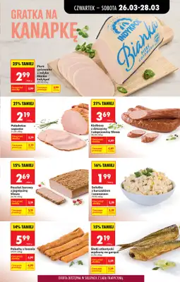 Biedronka - gazetka promocyjna Od czwartku, Z ladą tradycyjną od czwartku 26.03 do wtorku 31.03 - strona 39