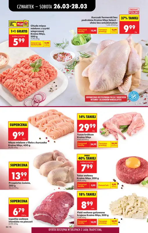 Biedronka - gazetka promocyjna Od czwartku, Z ladą tradycyjną od czwartku 26.03 do wtorku 31.03 - strona 40