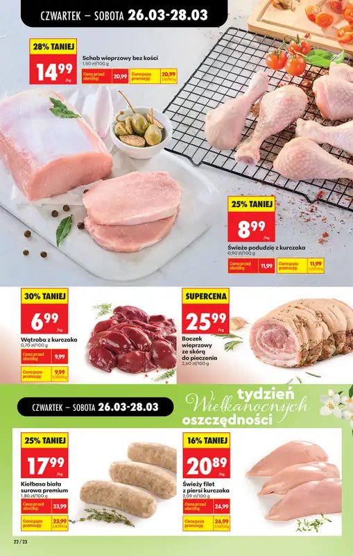 Biedronka - gazetka promocyjna Od czwartku, Z ladą tradycyjną od czwartku 26.03 do wtorku 31.03 - strona 38