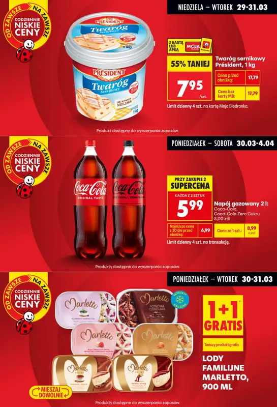 Biedronka - gazetka promocyjna Biedronkowe oszczędności   - strona 3